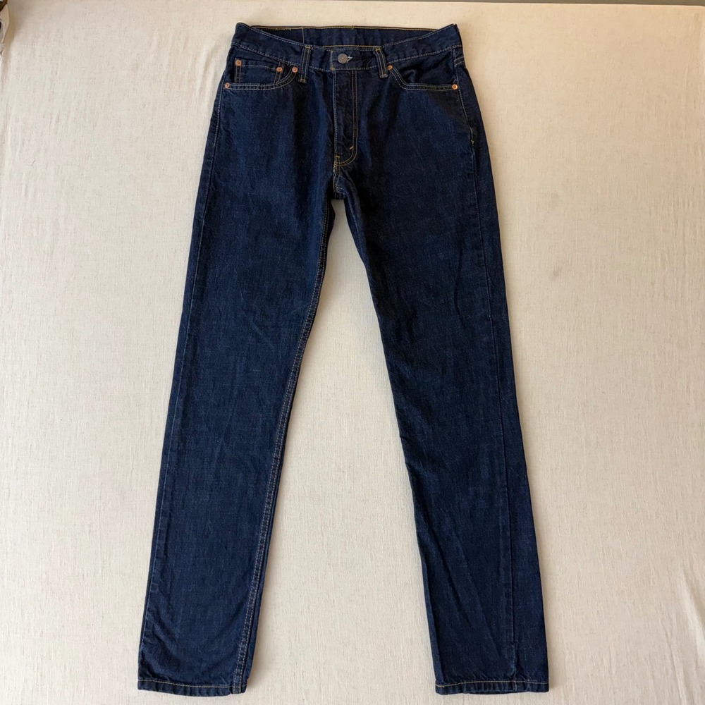 Levi's Men's Slim Jeans - Dark Indigo Blue